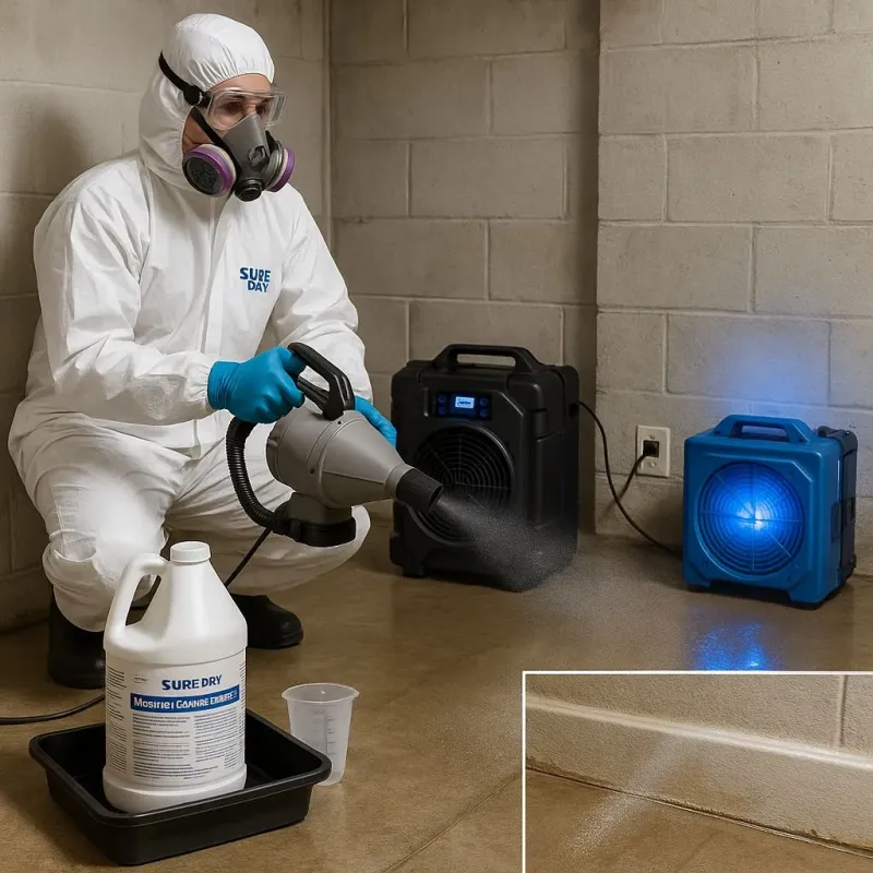 Sanitization and Odor Removal process in Fort Bragg, NC